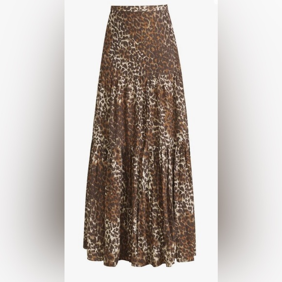 Veronica Beard Dresses & Skirts - Leopard Serence Maxi Skirt